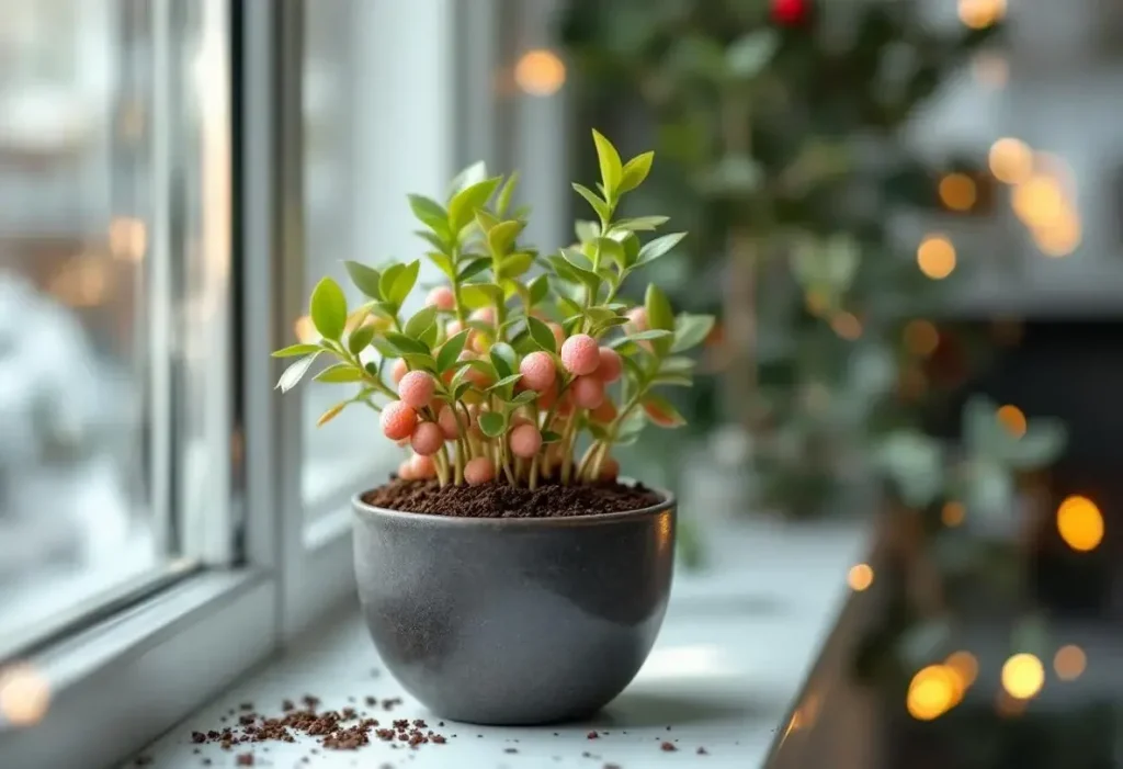 Ce fruit des fêtes devient une mini forêt rose en 1 mois si vous plantez ses noyaux dès la fin du dessert