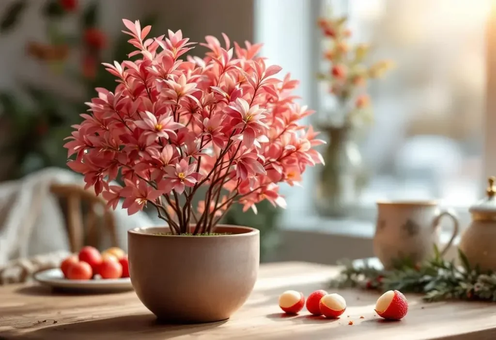 Ce fruit des fêtes se transforme en mini forêt rose en 1 mois si vous plantez ses noyaux juste après le dessert