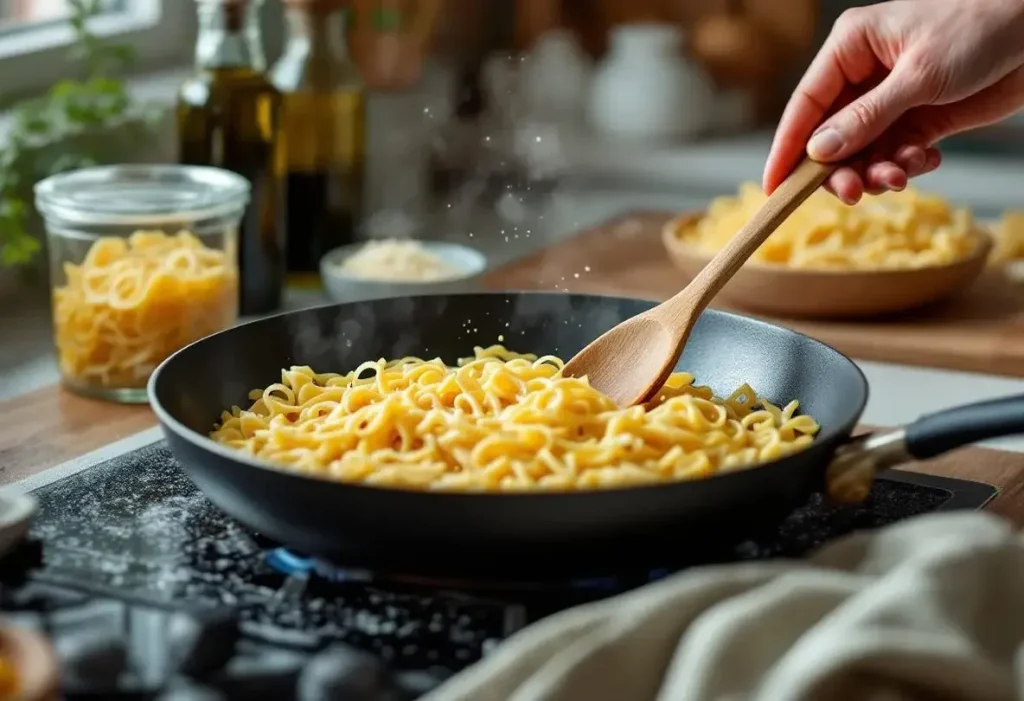 Comment réchauffer des restes de pâtes sans qu'elles ne deviennent molles, la technique de chef que j'utilise à la maison