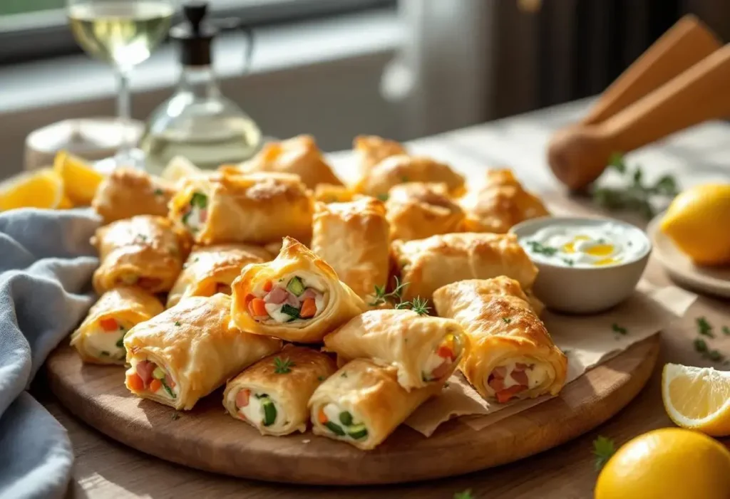 Ces roulés à la pâte filo, express et ultra gourmands : ma recette maligne pour un apéro prêt en un rien de temps