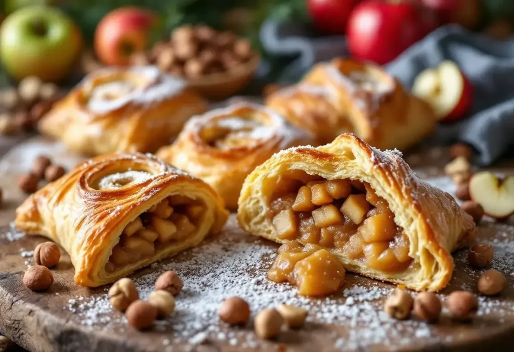 Chaussons pommes-noisette : le feuilleté ultra gourmand façon galette des rois