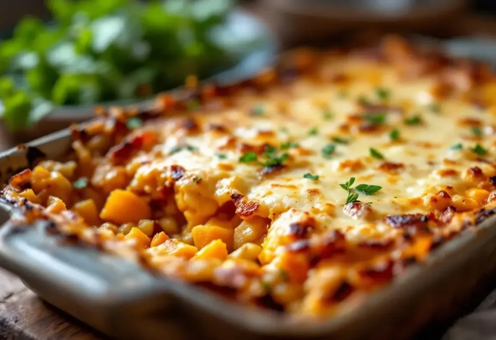 Courgiflette à la butternut : le gratin façon tartiflette, simple et ultra fondant