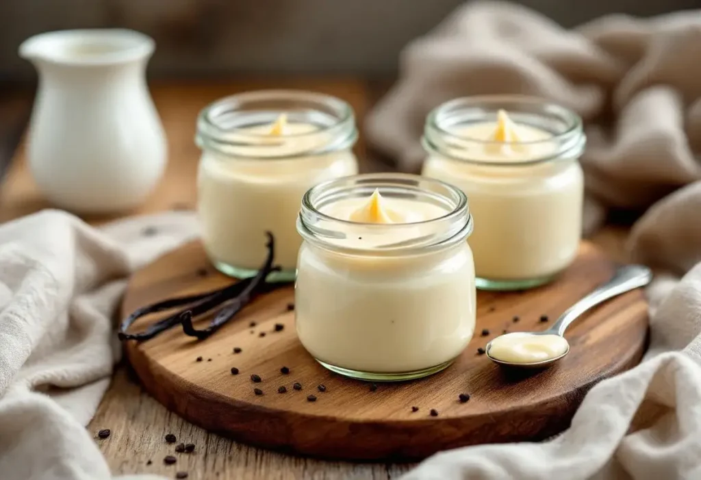 Crèmes dessert à la vanille maison : divinement onctueuses, faciles et sans additifs