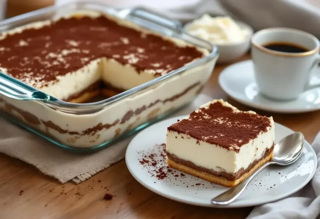 « J’ai remplacé le mascarpone par cet ingrédient » : ce tiramisu light affiche 2 fois moins de calories !