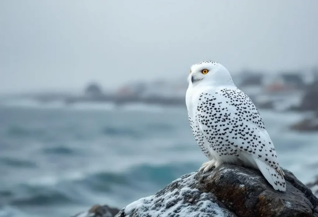 Le harfang des neiges, une espèce menacée introuvable cette année à Saint-Pierre-et-Miquelon
