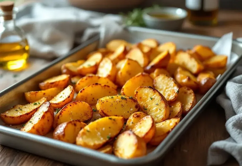 Pommes de terre au four : l’astuce toute bête pour les avoir ultra croustillantes à chaque fois
