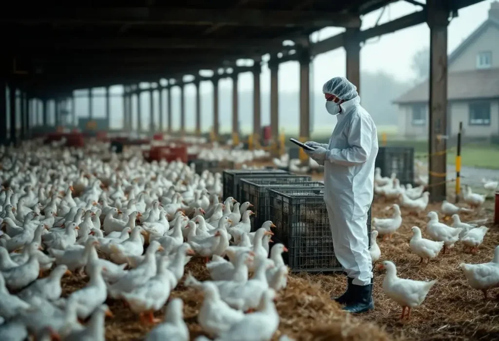 Un foyer de grippe aviaire détecté dans un élevage de canards en Bretagne, l’alerte sanitaire est donnée